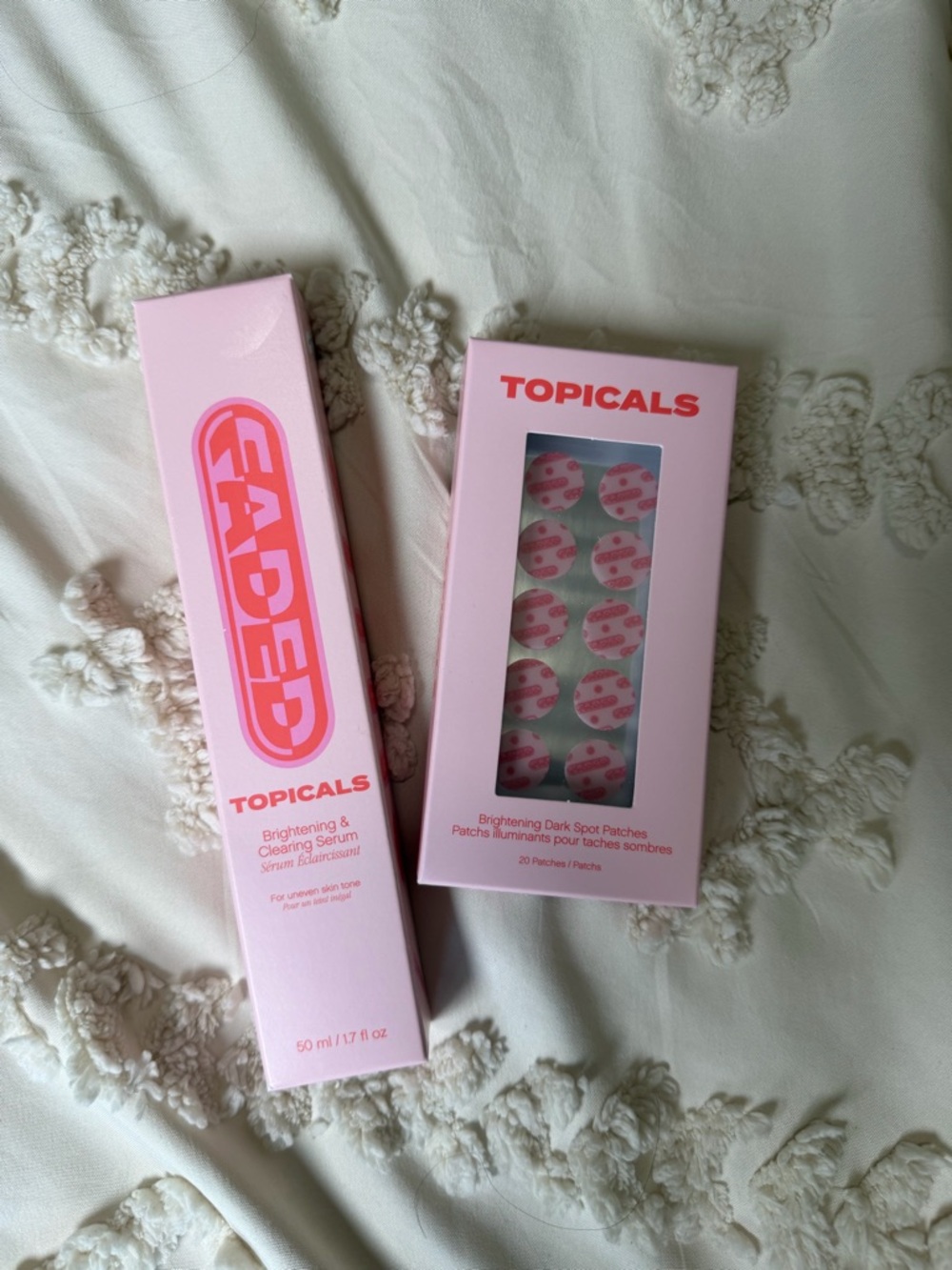 Topicals FADED Brightening & Clearing Serum + Patch Set - Pink